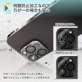 Amazon.co.jp: シズカウィル iPhone12 mini 用 カメラ保護